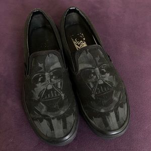 Death Vader slip on Vans